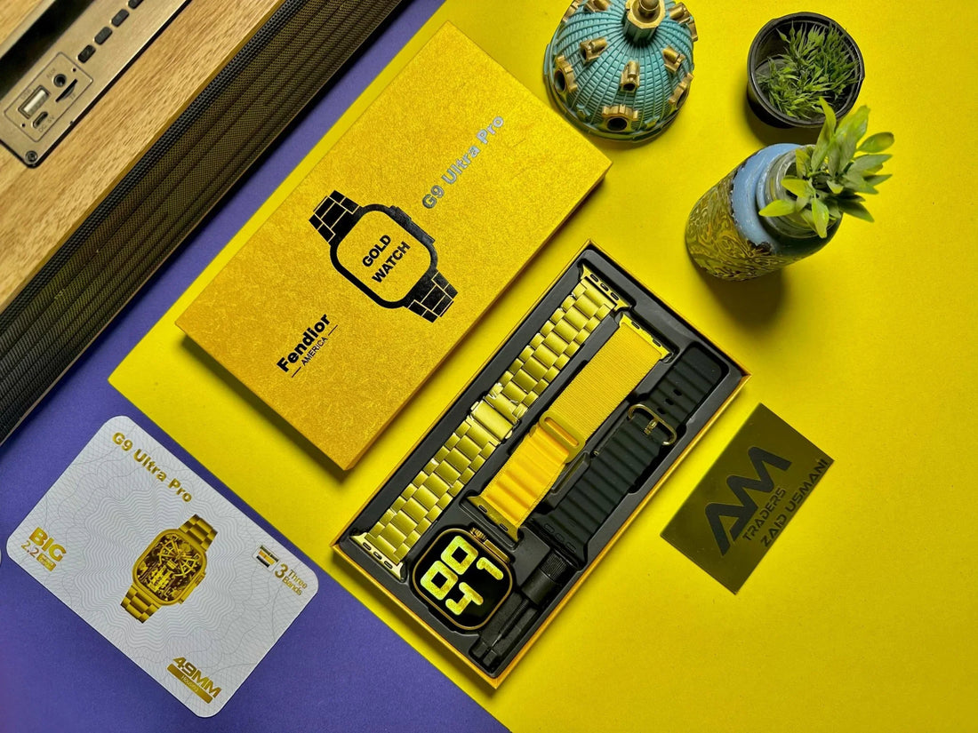 G9 Ultra Pro – Golden Smart Watch