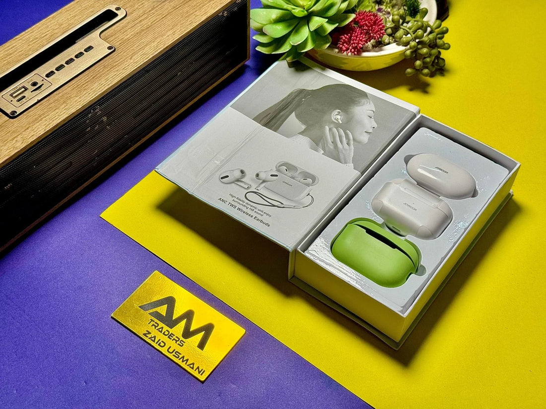 Joyroom T03S Pro Wireless Earbuds | ANC | Bluetooth 5.0 | Free Silicone Cover
