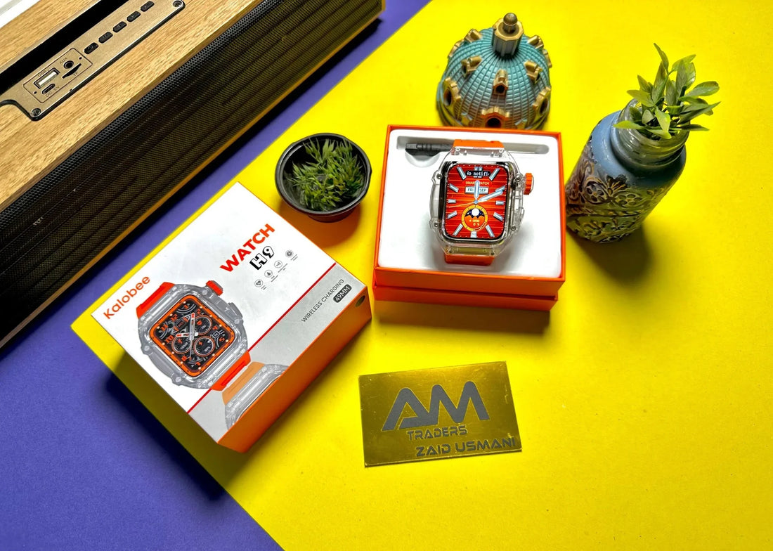 Richard Transparent Case + FKM Rubber Strap for AM Trader Watch Ultra